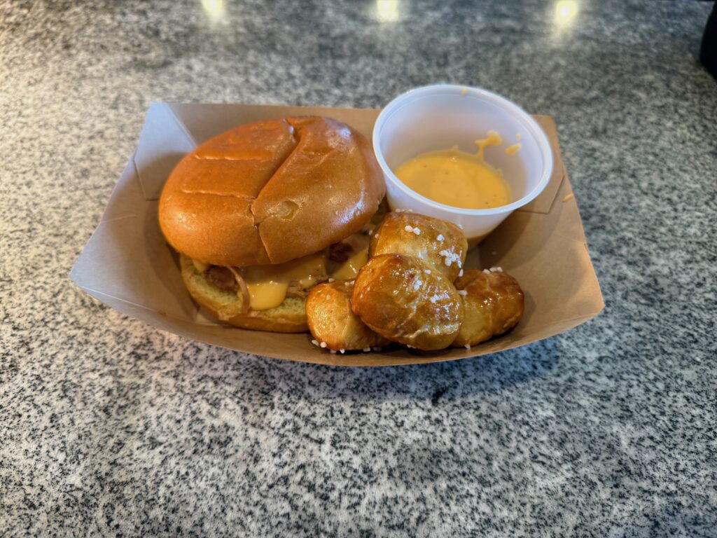 minnow bites food