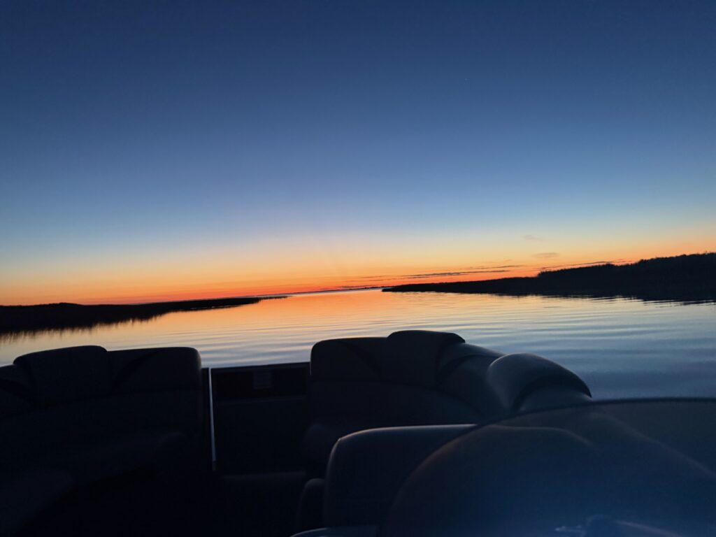 sunset canal